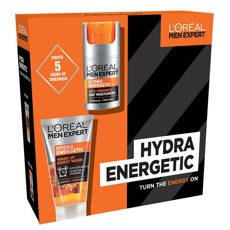 L'Oréal cadeauset voor mannen Expert Hydra energiek