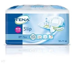 TENA Tena Slip Plus XS Inkontinenz-Einlagen, 30 Stück
