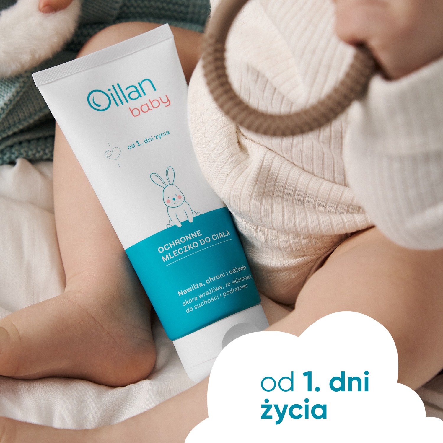 Oillan mleko za telo 200 ml za dojenčke