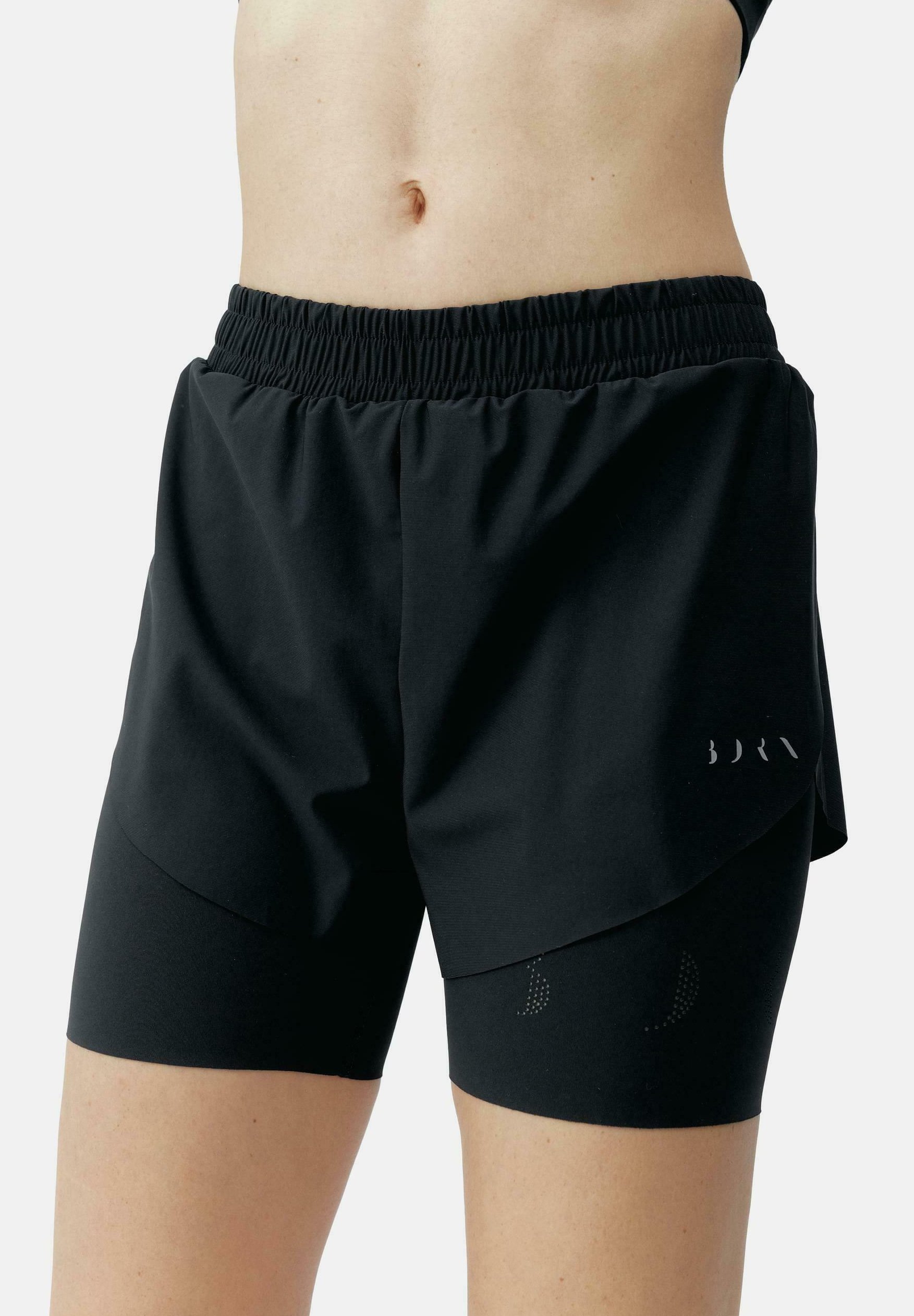 Born Living Yoga BIKILA - Urheilushortsit - black