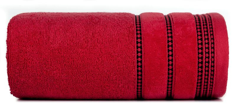 Ręcznik 70x140 czerwony frotte 500 g/m2