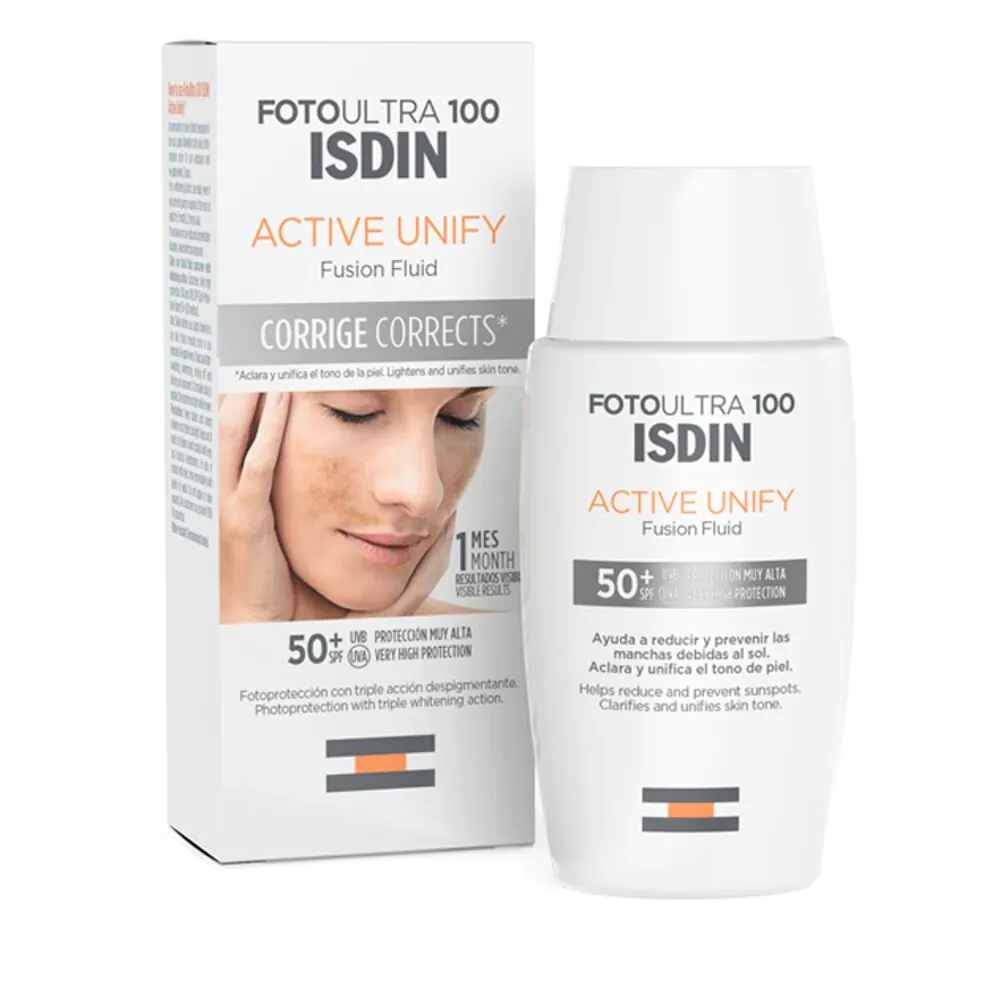 Isdin Fotoprotector Fluid Korygujący Przebarwienia SPF 50+