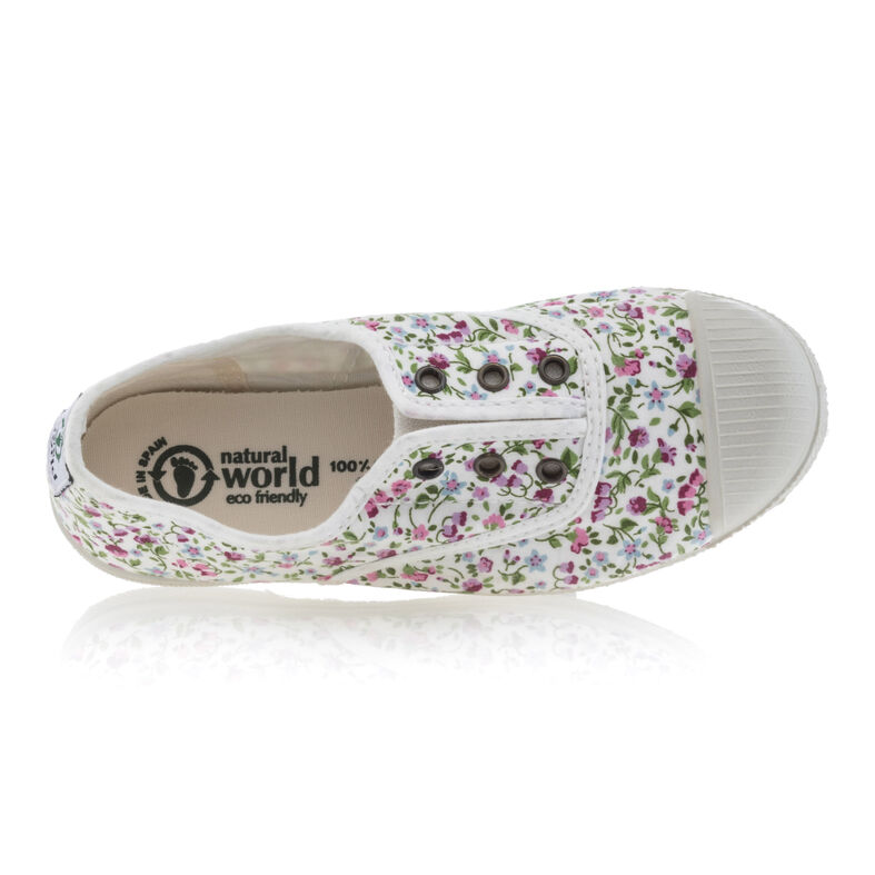 Cestas / zapatillas Fille Blanc