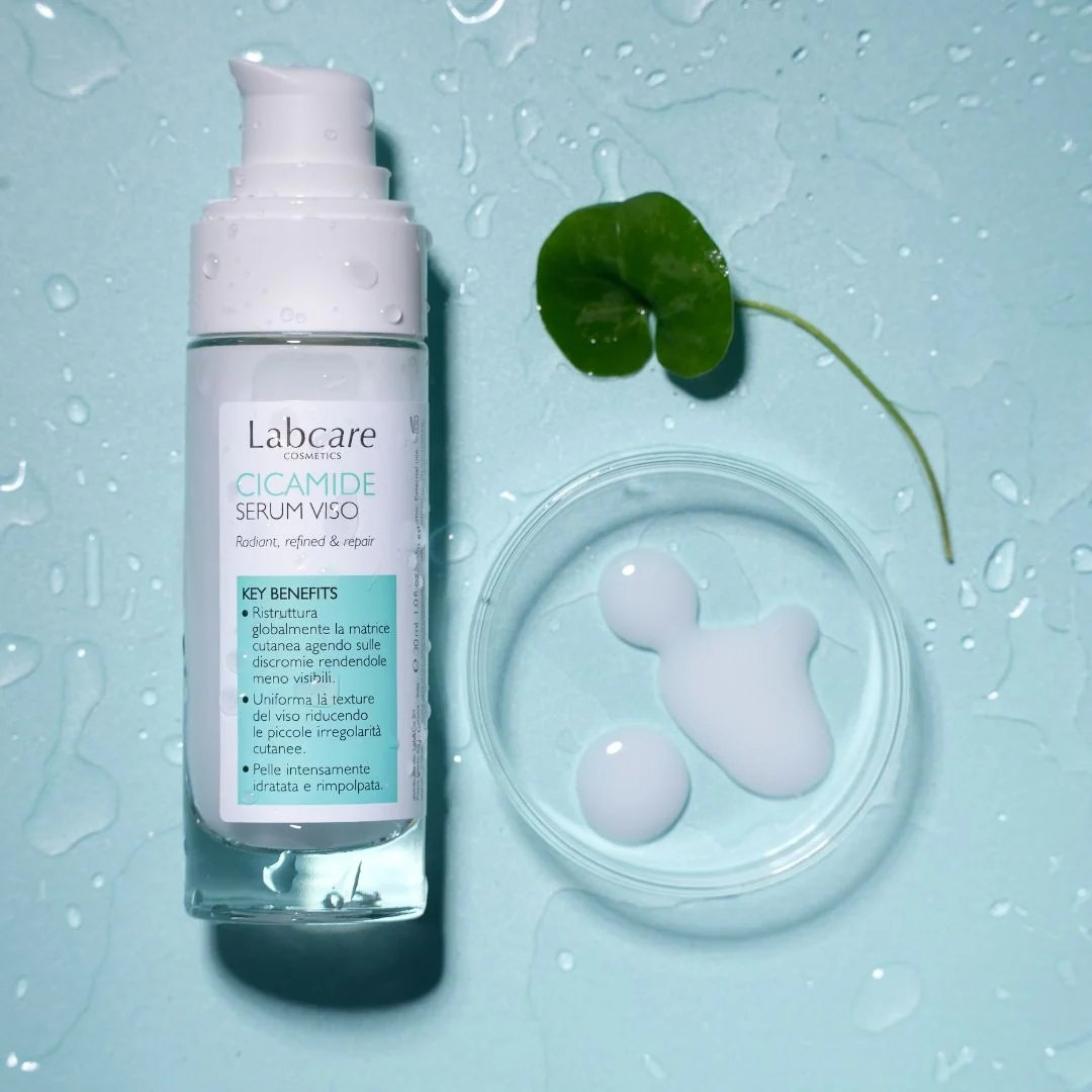 Viso cicamide serum viso radiant, refine & repair - Siero viso idratante, Siero viso antirughe, Trattamento Riparatore