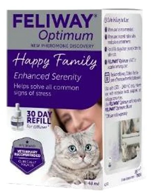 CEVA Feliway Optimum 48ml vervangende feromooncartridge voor katten