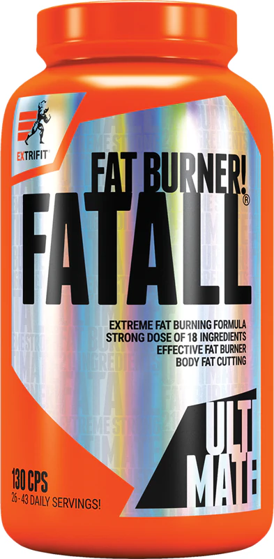 Extrifit Fatall® Fat Burner Nahrungsergänzungsmittel-Kapseln zur Gewichtsreduktion