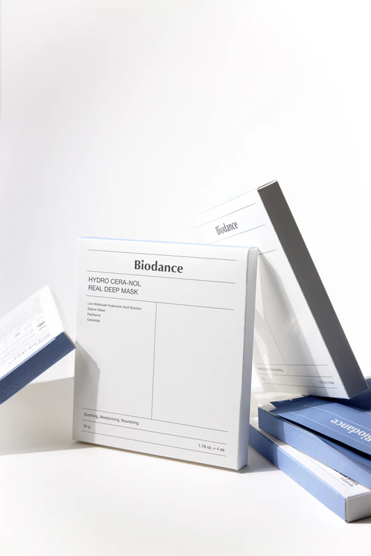 Biodance Hydro Cera-nol Real Deep Mask hydraterend gezichtsmasker met kalmerende werking