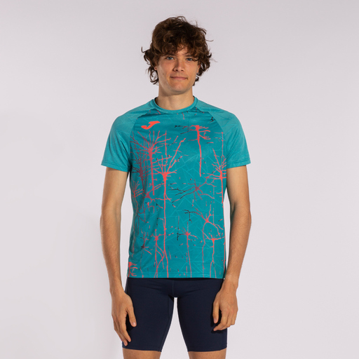  Košile Manga Corta Joma Elite Ix Turquesa