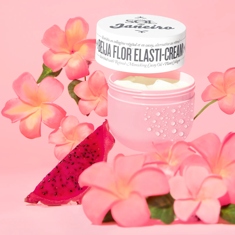 Sol de Janeiro Beija Flor Elasti-Cream creme corporal hidratante aumenta a elasticidade da pele