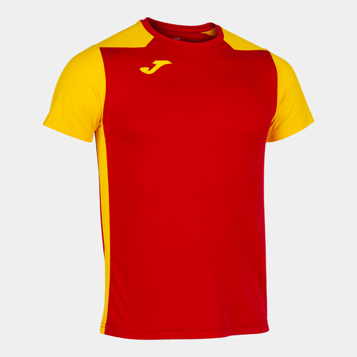  Camiseta Manga Corta Joma Record Ii Rojo Amarillo