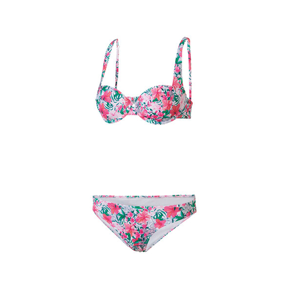 Damen Bikini, Virágmintás AOP