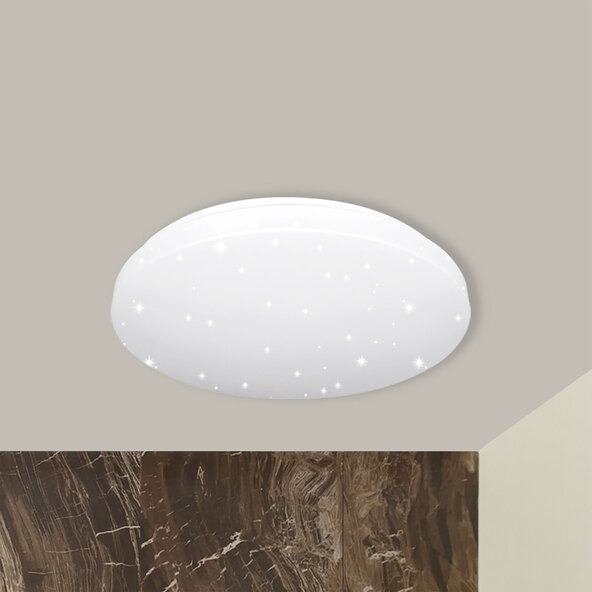 Lampă de tavan LED Reva Star rotundă, Ø 50 cm