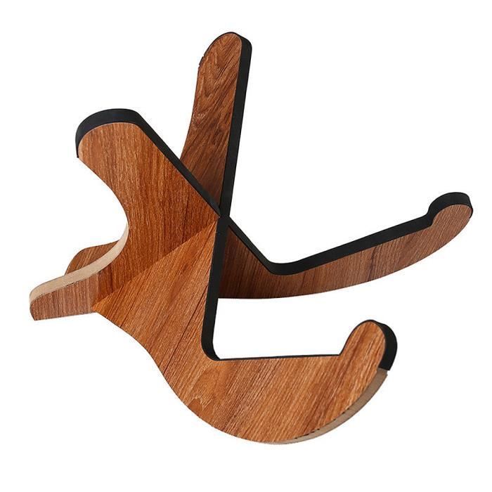 Guitar Stand, Universal Wooden Guitar Stand, Stringed Instrument Stand, X-Frame Style