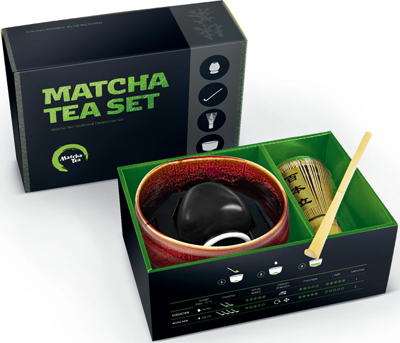Darčeková sada Matcha Tea Matcha Set Profi Kaito na prípravu nápoja