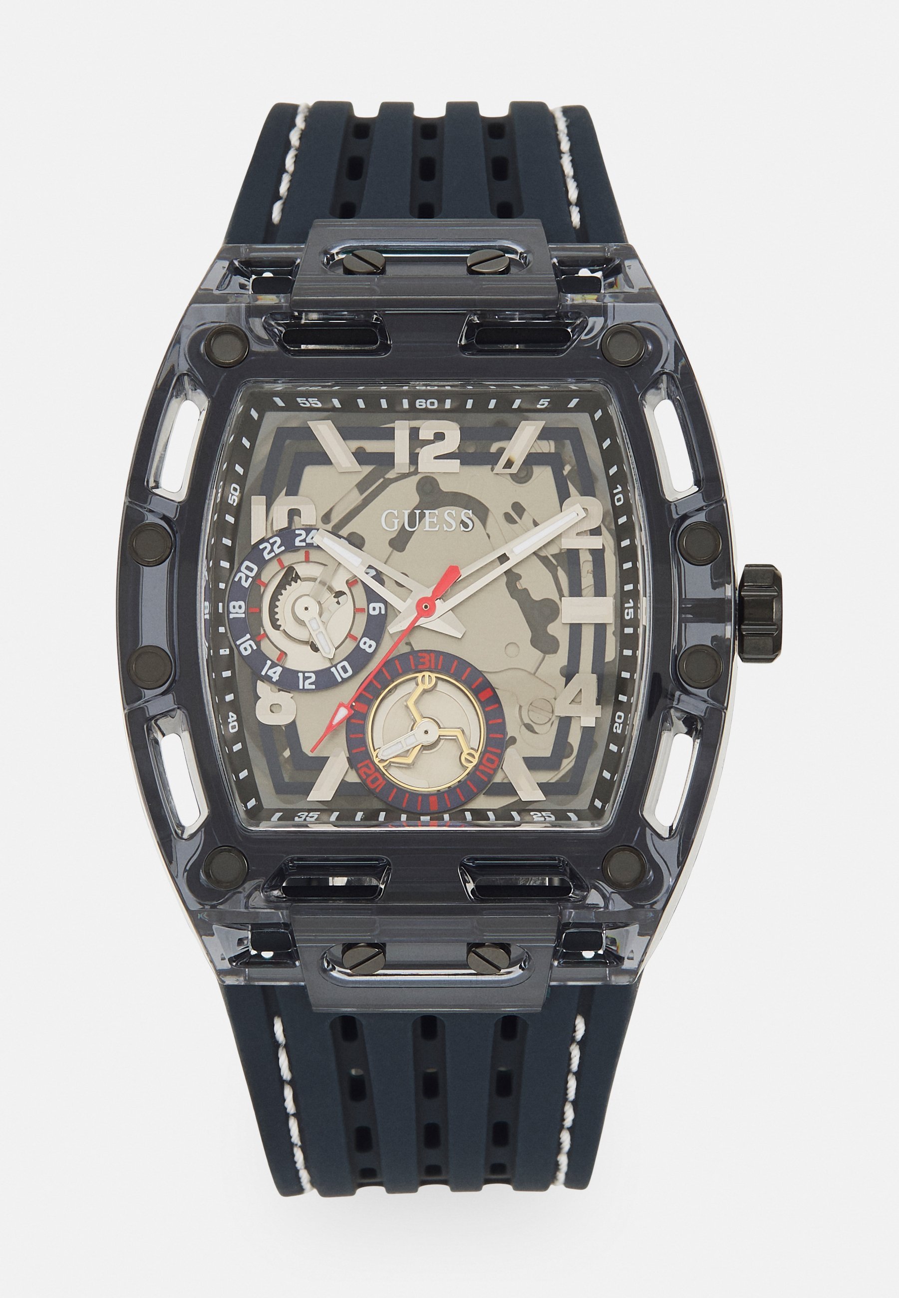 Guess PHOENIX - Horloge - marineblauw mat