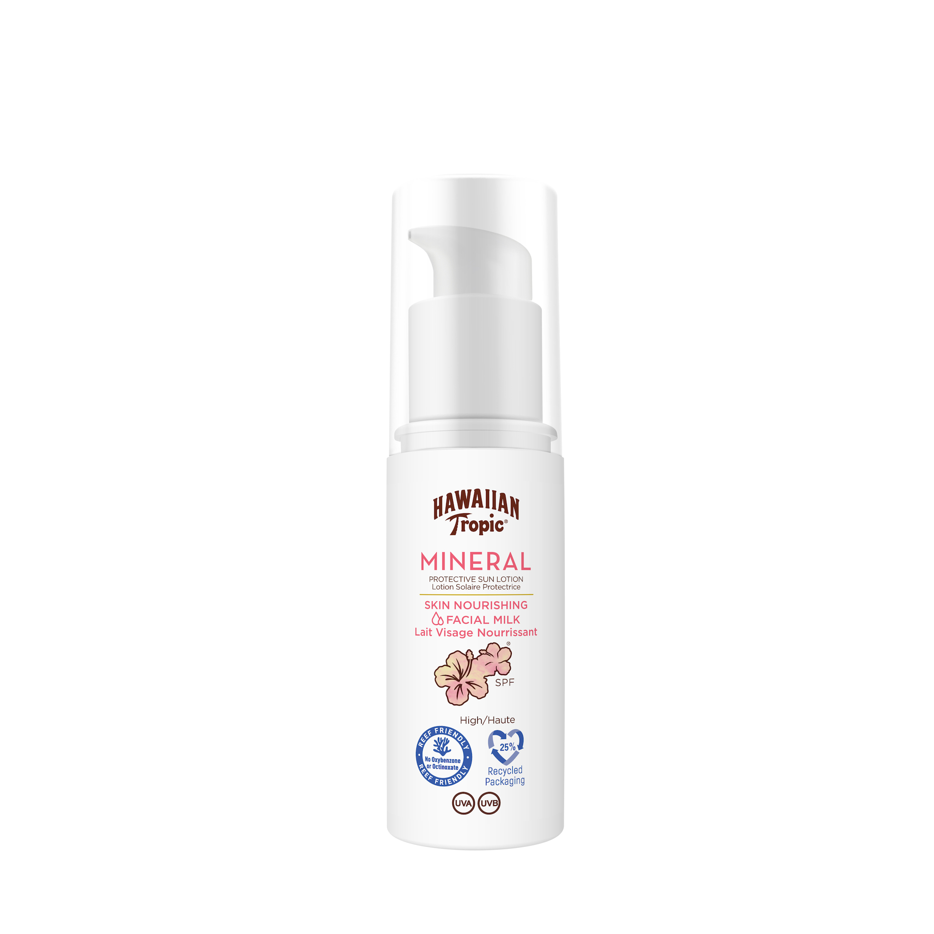 Ásványi védelemmel ellátott arctej SPF30 50 ml - Hawaiian Tropic