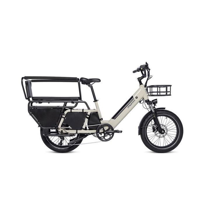 Cargobike Electrique, E-Compactail, Aluminium, SHIMANO 7v, Autonomie jusqu'a 100 km, Baterrie 48V 15Ah - Reconditionné