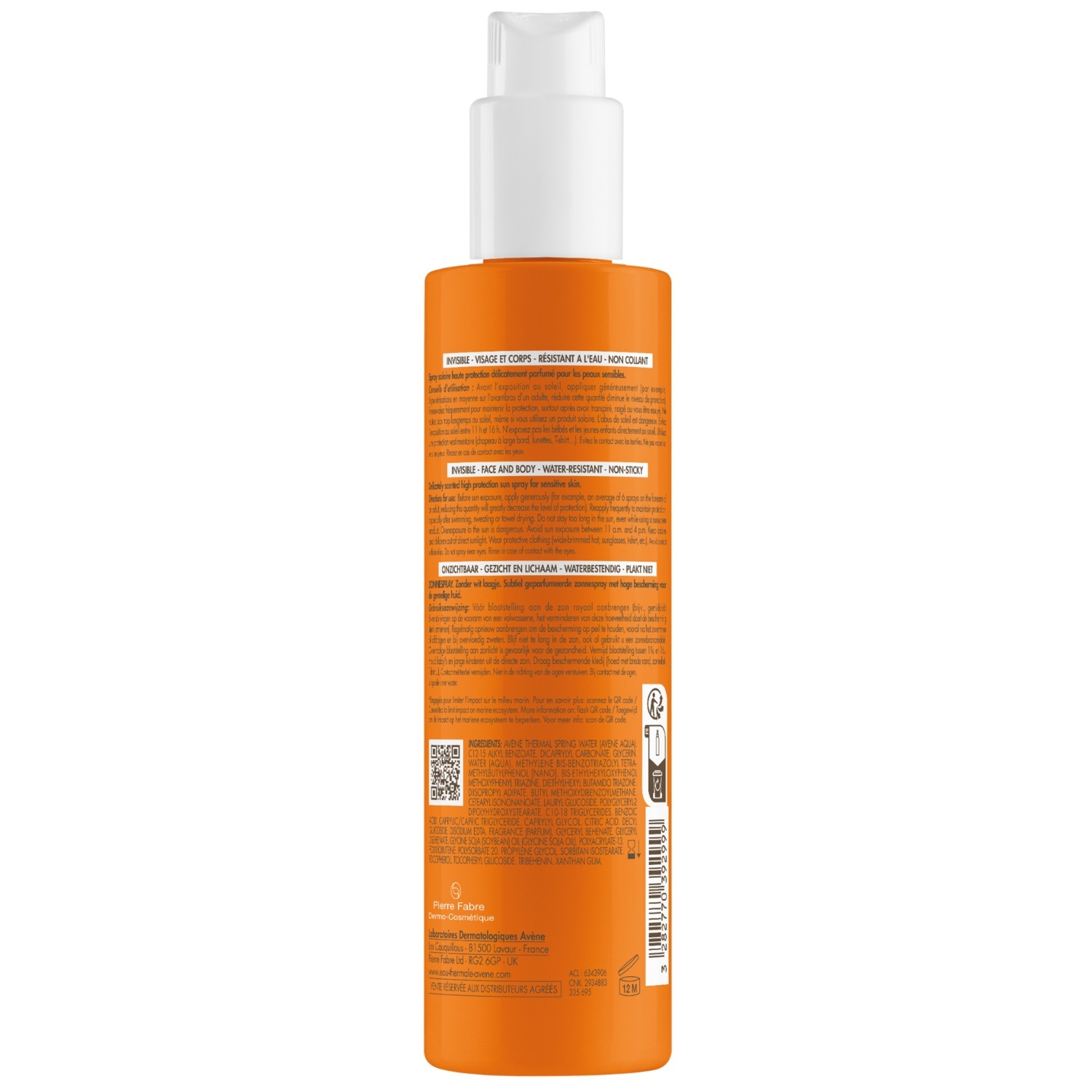 Avène Sun sprej za sunčanje SPF 30 - 200 ml