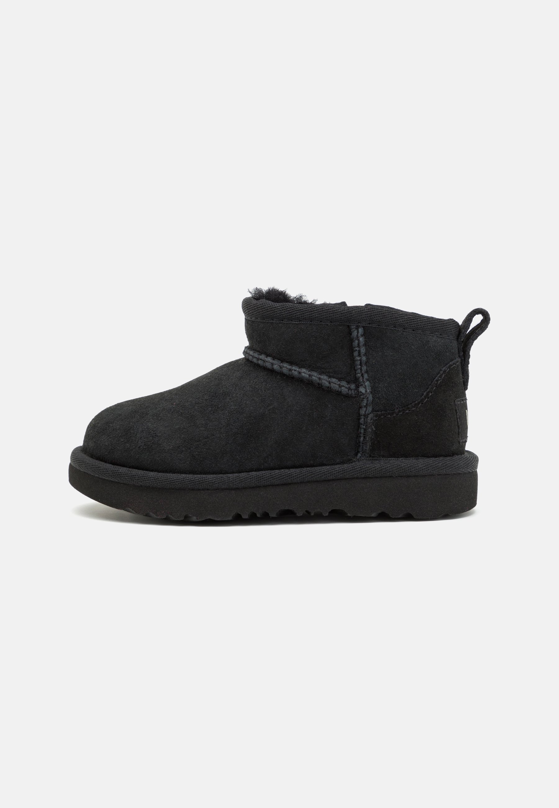 UGG CLASSIC ULTRA MINI UNISEX - Klassieke enkellaarsjes - zwart