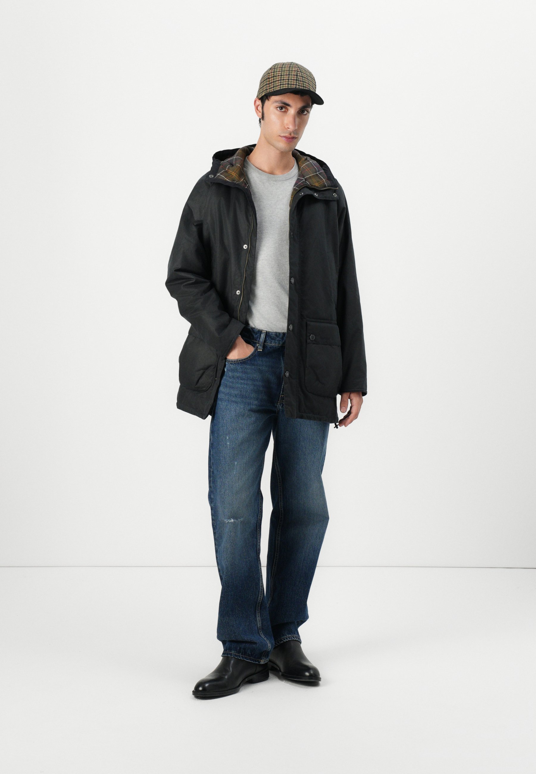 Barbour BEDALE - Parka - blu navy