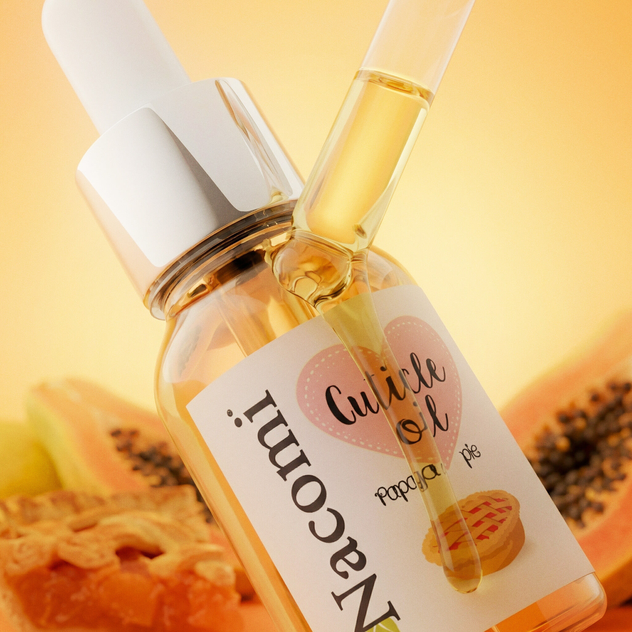 Nacomi odelių aliejus 15ml, papajų pyragas