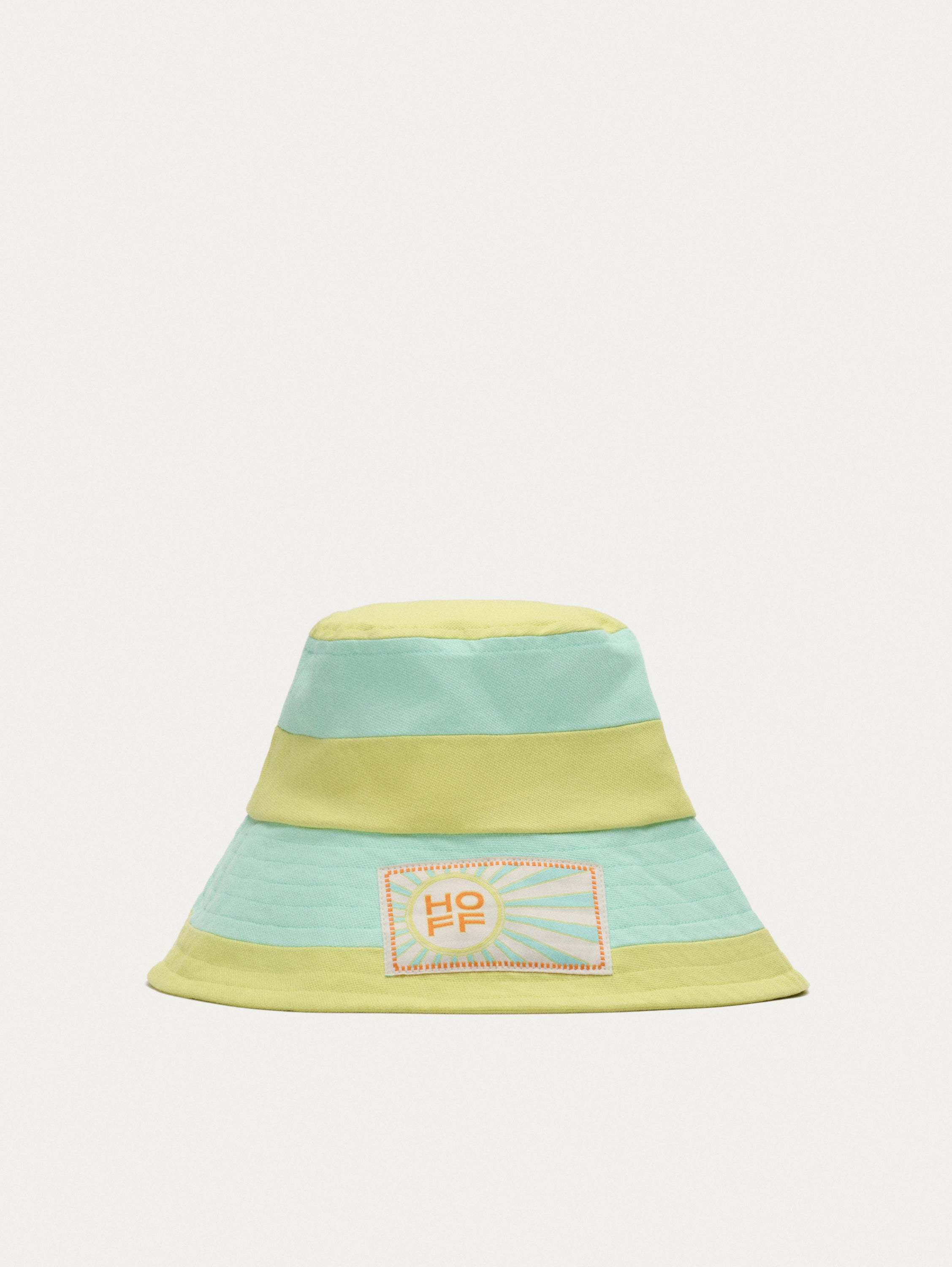 GORRO BUCKET ALGODON PIER VERDE