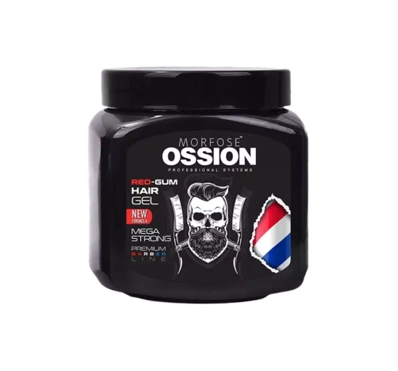 Morfose Ossion Premium Barber Line Red Gum żel do stylizacji włosów 300ml