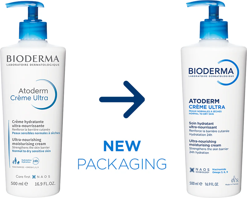 Bioderma Atoderm Créme Creme Corporal Ultranutritivo para Pele Normal, Seca e Sensível, Sem Fragrância