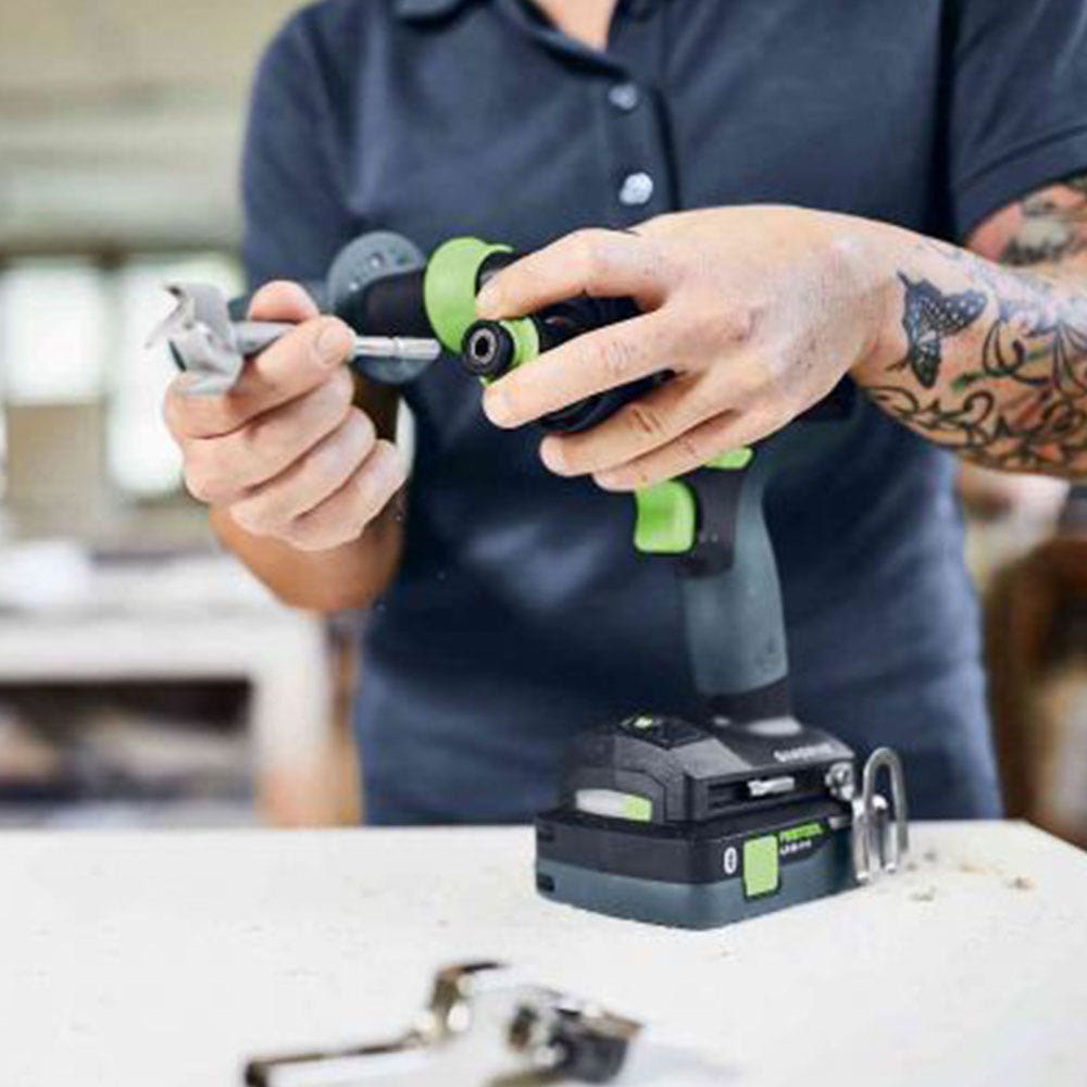 FESTOOL 18V 2 x 5,2 Ah 13mm TDC Bohrschrauber-Set 577284