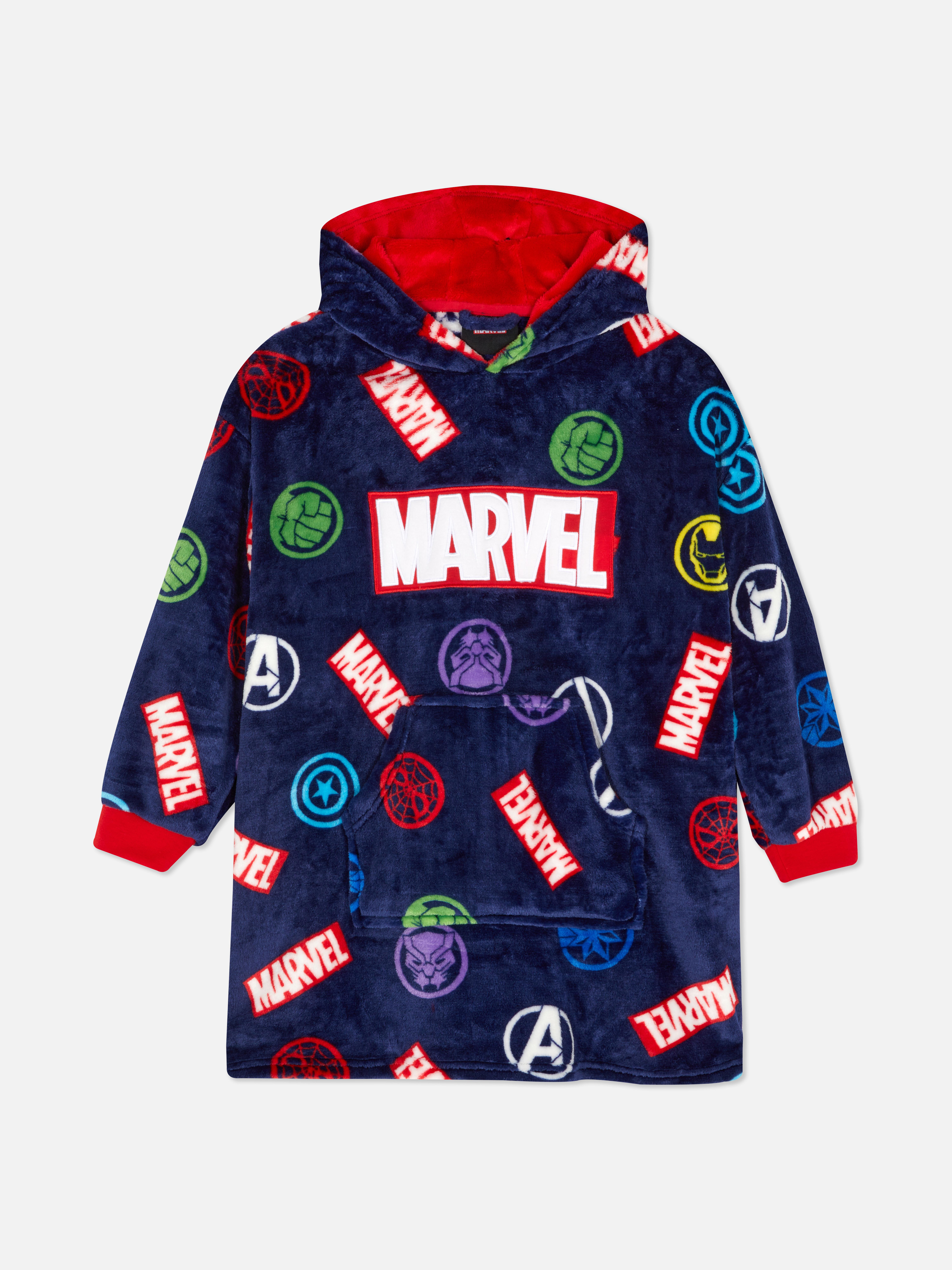 Pisică pentru copii cu logo-ul Marvel Avengers. O pisică confortabilă cu un imprimeu cool al Avengers.