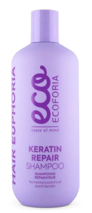 Ecoforia. Hair Euphoria. Regenerujący - Szampon do włosów z keratyną 400 ml