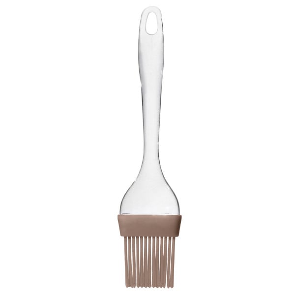 Pędzelek do ciasta z silikonową końcówką, 22 cm