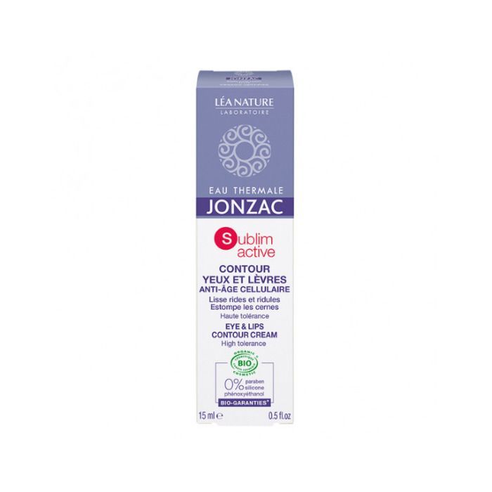 Jonzac sublimactive soin contour yeux et lèvres anti-âge 15ml