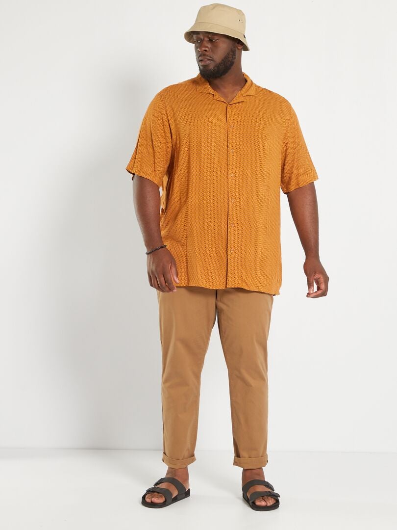 Calça Chino Slim L30 - Marrom
