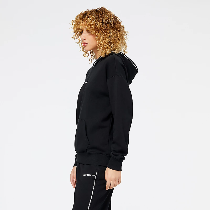 Hanorac NB Essentials pentru femei – NEGRU