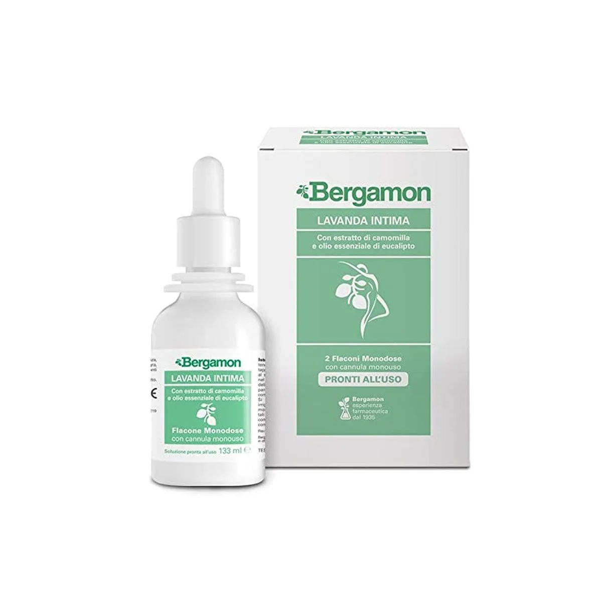 BERGAMON Bergamota Lavanda con cánula desechable 2 unidades 133 ml