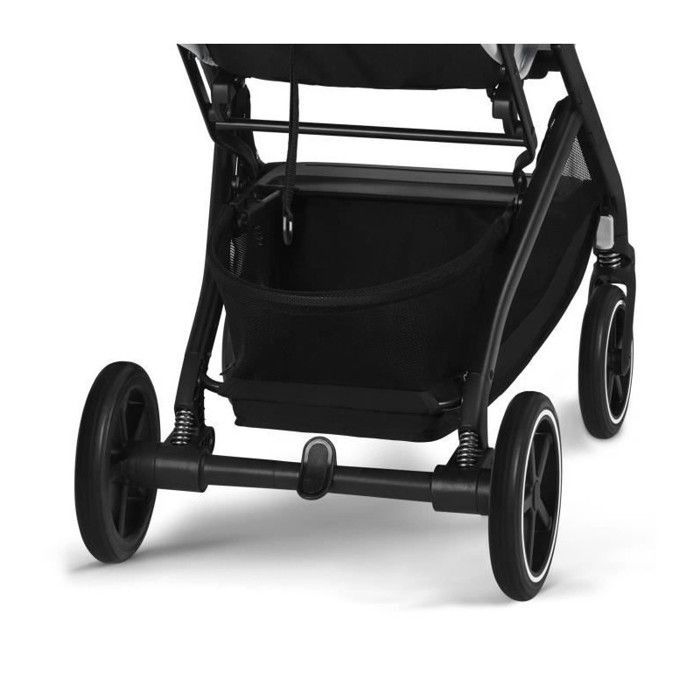 Carrinho de Bebê CYBEX - Beezy BLK - Lona Branca