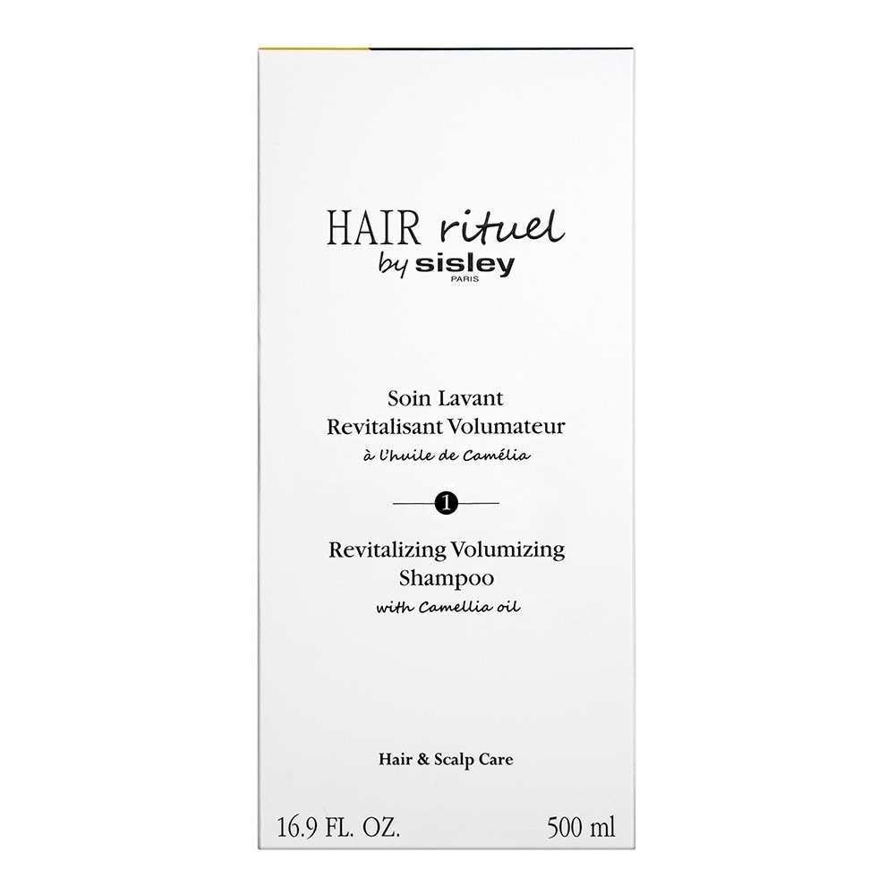 HAIR RITUAL by Sisley šampon za lase, revitalizacijski in čistilni tretma za volumen z oljem kamelije - 200 ml