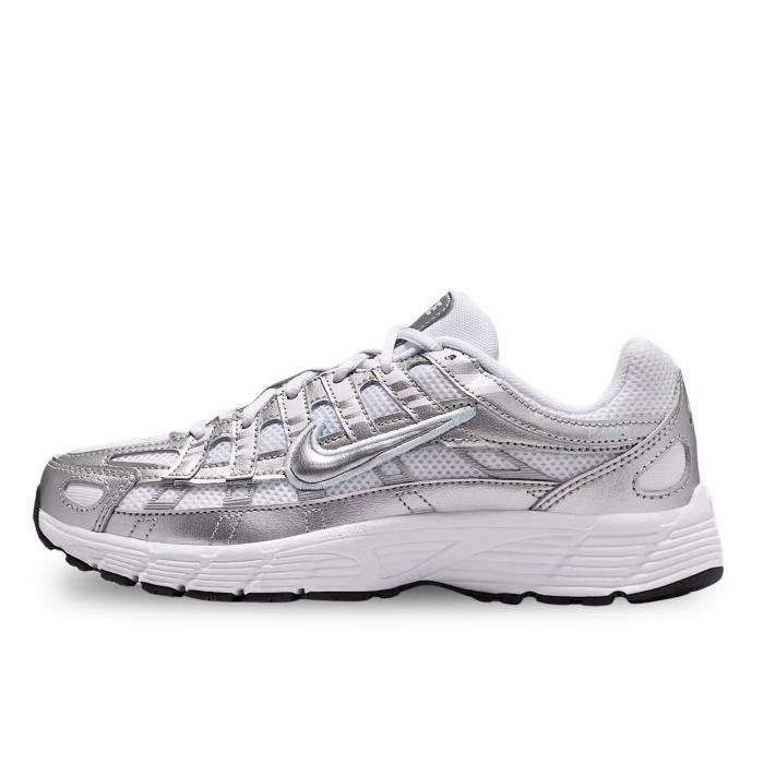 Zapatillas infantiles - NIKE - P-6000 (Bg) HV5064-101 - Blancas - Con cordones - Parte superior sintética