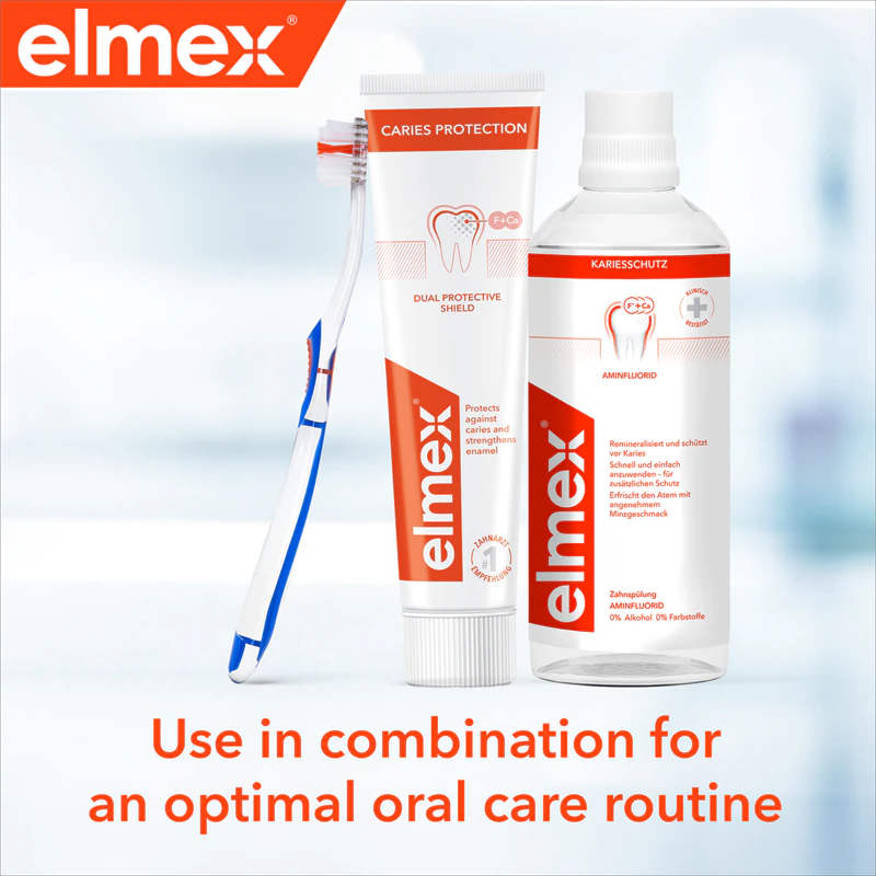 Зубна паста Elmex Caries Protection з фтором для захисту від карієсу