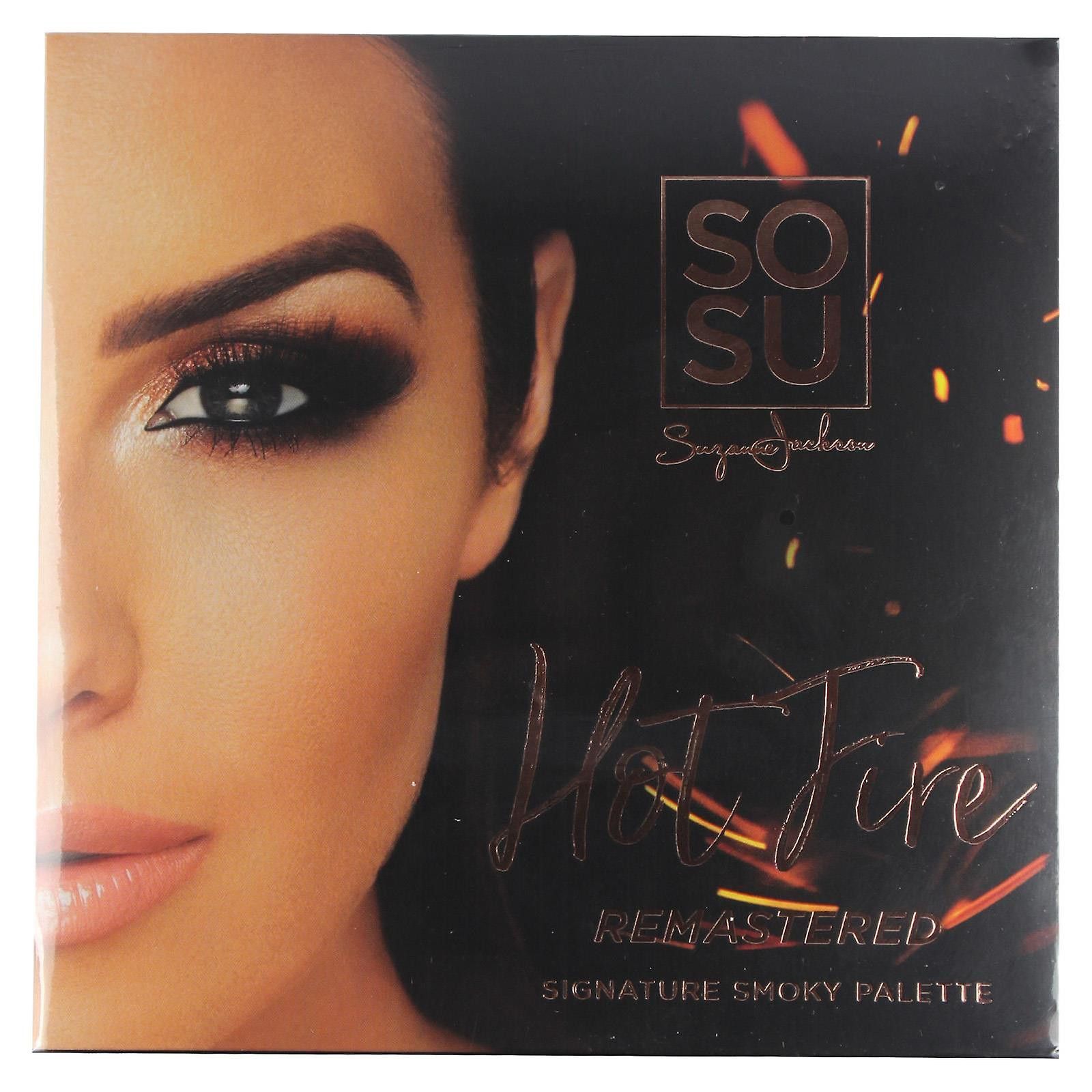„Hot Fire“ akių šešėlių paletė Akių šešėlių paletės ir makiažas