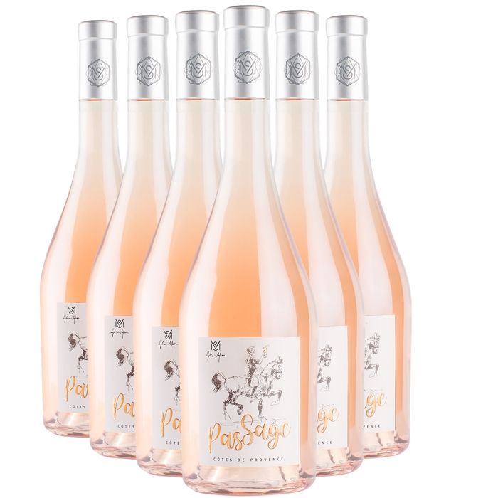 Massa Vineyards Côtes de Provence Pas Sage 2024 - Rosé Wine (6x75cl) Organic