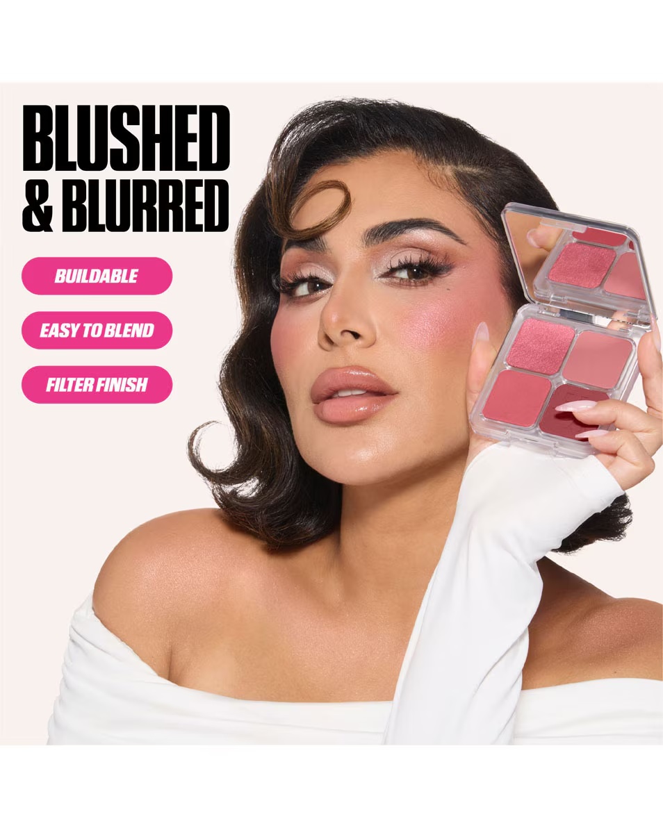 HUDA BEAUTY BLUSH FILTER Paletă Blushlighter cu efect estompator