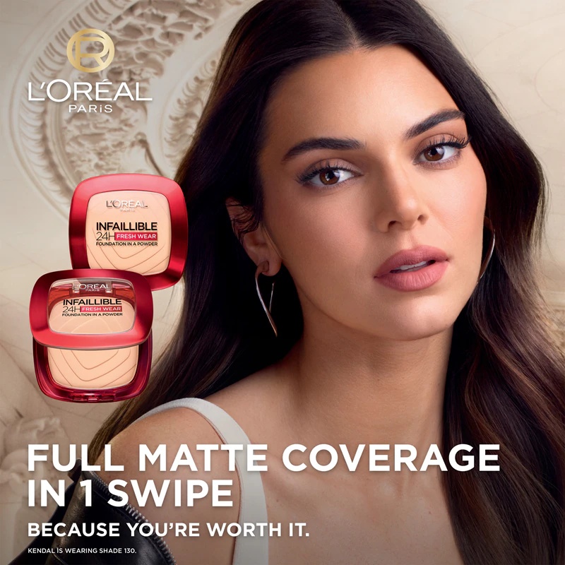 L'Oréal Paris Infaillible Fresh Wear 24h пудер у праху