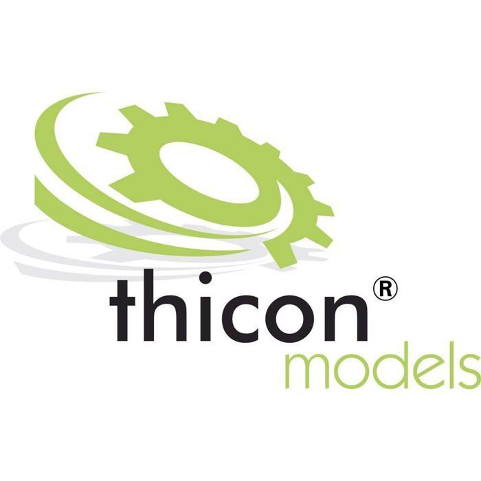 Tambor de gasolina - THICON MODELS - 20010 - Escala 1:10 - Vermelho - Ø 60 mm, Altura 96 mm
