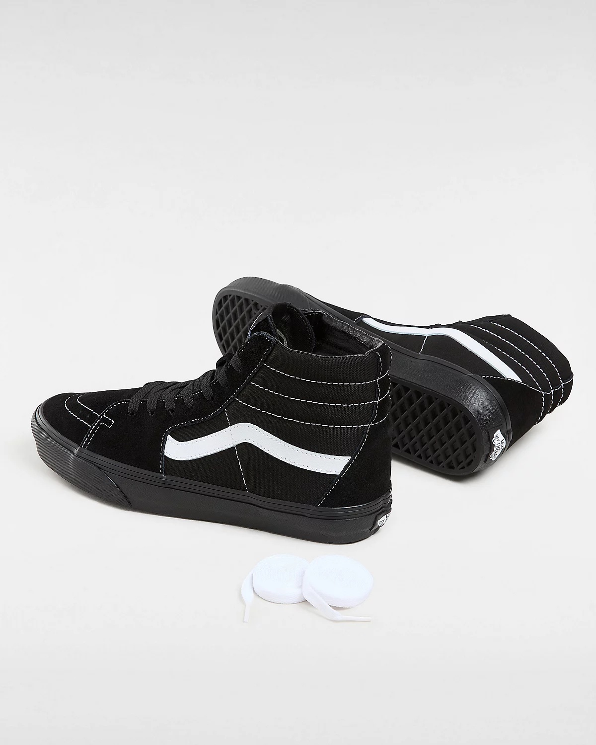 Scarpe Sk8-Hi in tela e pelle scamosciata