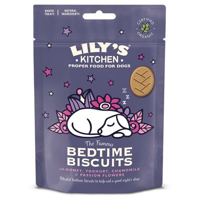 Biscuiți organici pentru înainte de culcare de la Lily's Kitchen pentru câini