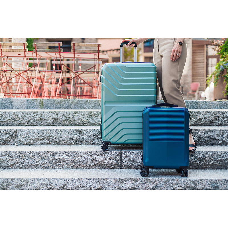 Maleta iGo 77 cm Verde, Caly