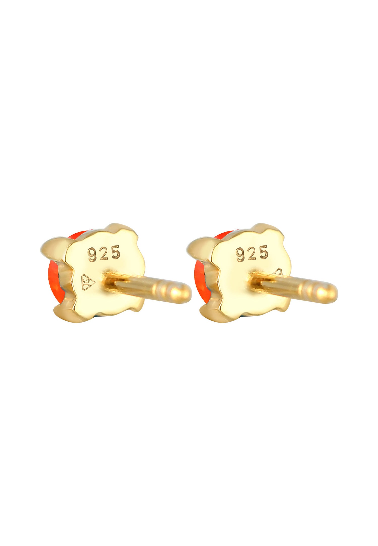 Elli Boucles d'oreilles dames Filigrane Trend avec opale synthétique en argent 925