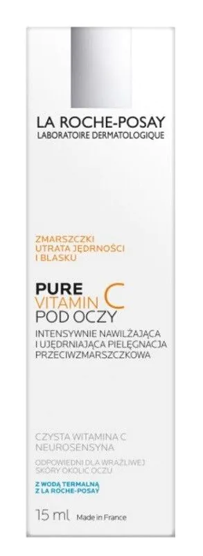 La Roche-Posay Pure Vitamin C Nawilżający i ujędrniający krem pod oczy